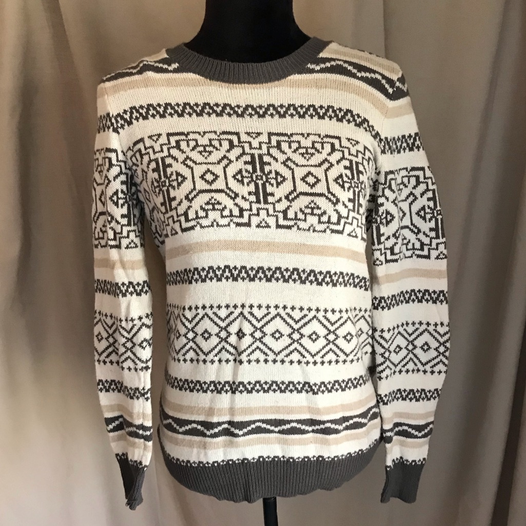 Loft Winter Patterned Sweater